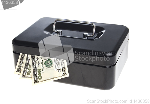 Image of Money in cash box