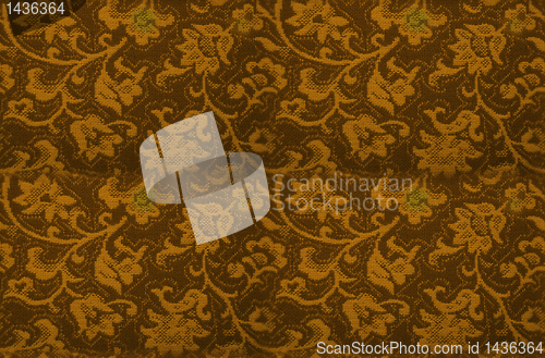 Image of Seamless backgorund: retro floral texture