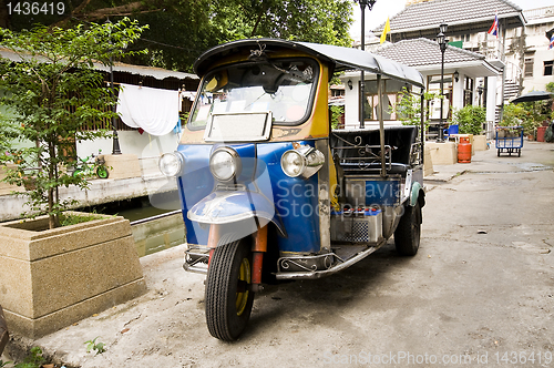 Image of Tuk-tuk in Bangkok, Thailand