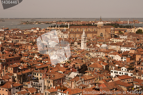 Image of Aerial view of Venice city