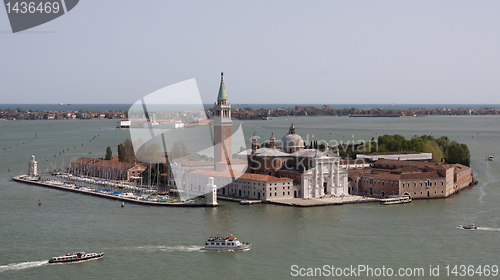 Image of Aerial view of Venice city