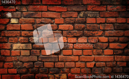 Image of Old brick wall