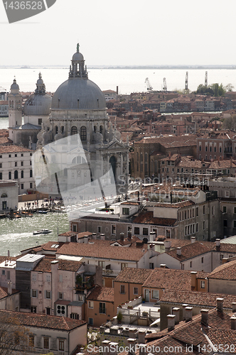 Image of Aerial view of Venice city