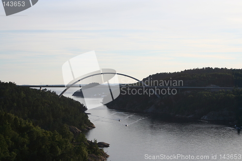 Image of Bridge over Lysefjord