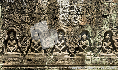 Image of Relief in Angkor, Cambodia
