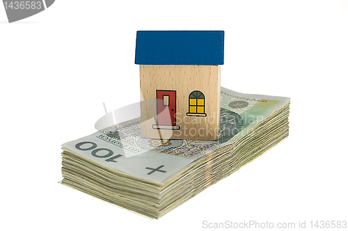 Image of House on money