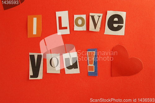 Image of Valentine message