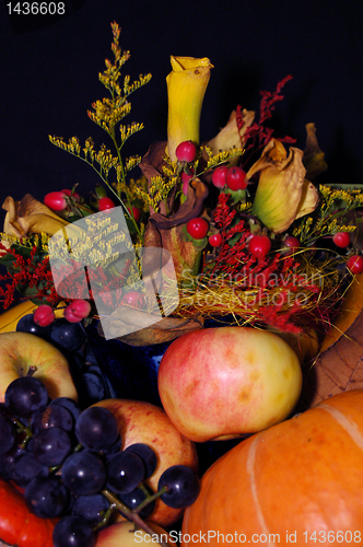 Image of Autumn pumpkin composition