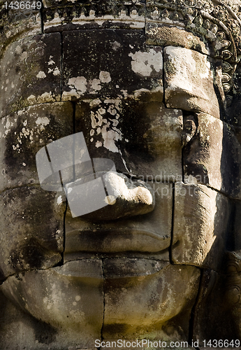 Image of Ancient statue in Angkor Wat, Cambodia