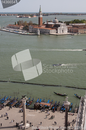 Image of Aerial view of Venice city
