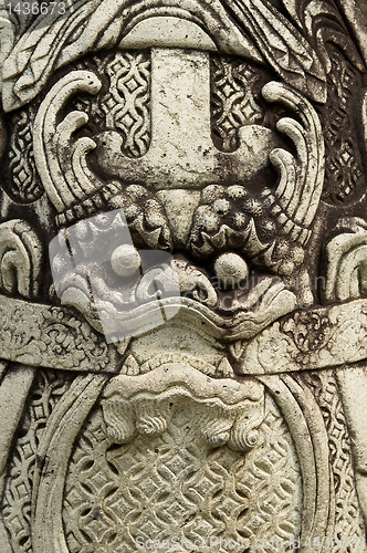 Image of guardian in Grand Palace, Bangkok