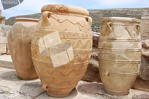 Image of pitchers in Greece