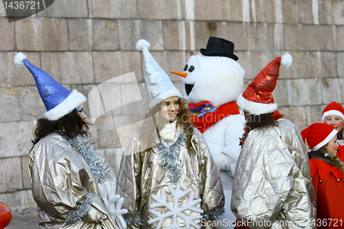 Image of Traditional Christmas Street opening in Helsinki on November 20,