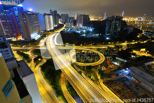 Image of highway in Hong Kong
