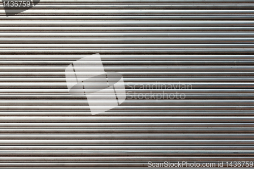 Image of stainless steel wall background