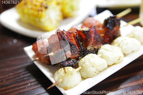 Image of Barbecue food from japan