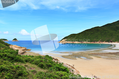 Image of Sai Wan beach in Hong Kong