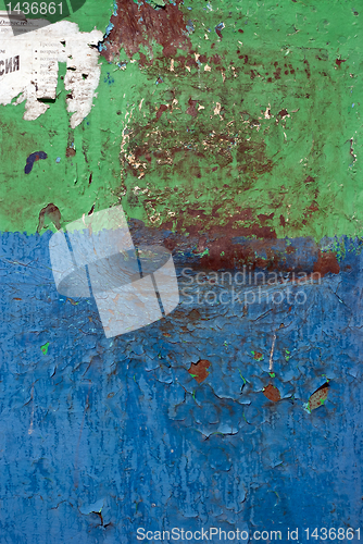 Image of Colored grunge iron background
