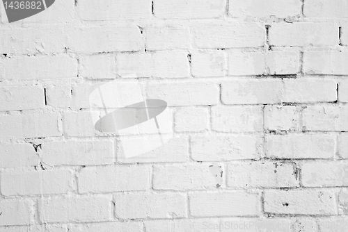 Image of White brick wall