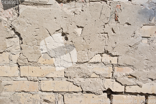 Image of Background from high detailed fragment stone wall