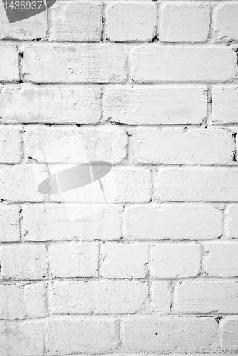 Image of White brick wall