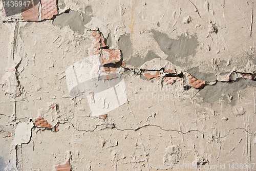 Image of Background from high detailed fragment stone wall