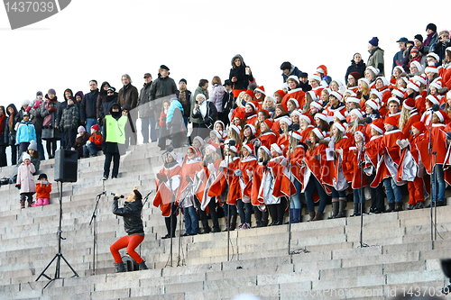 Image of Traditional Christmas Street opening in Helsinki on November 20,