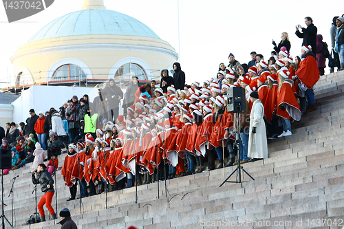 Image of Traditional Christmas Street opening in Helsinki on November 20,