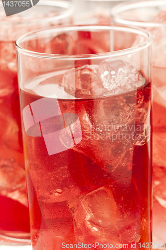 Image of Red beverage