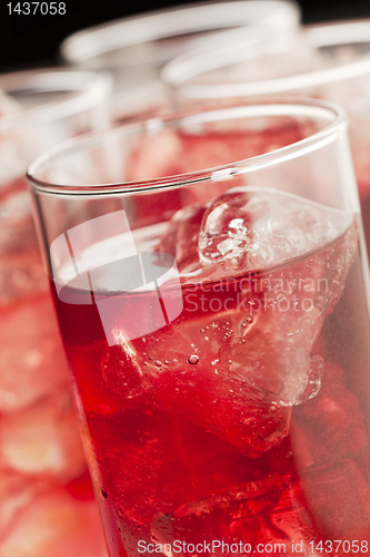 Image of Red beverage