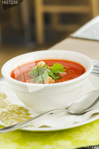 Image of tomato soup