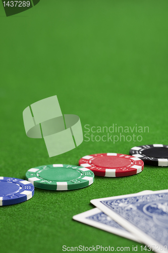 Image of Playing poker