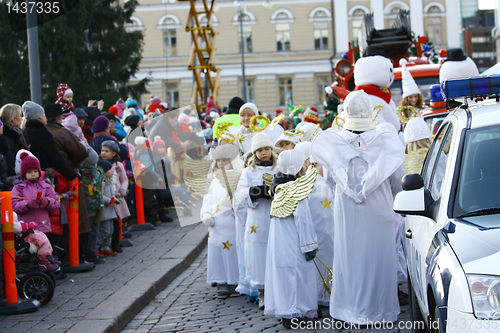 Image of Christmas Street opening in Helsinki 