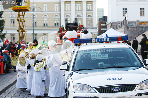 Image of Traditional Christmas Street opening in Helsinki 