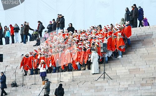 Image of Christmas Street opening in Helsinki 