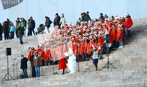 Image of al Christmas Street opening in Helsinki 