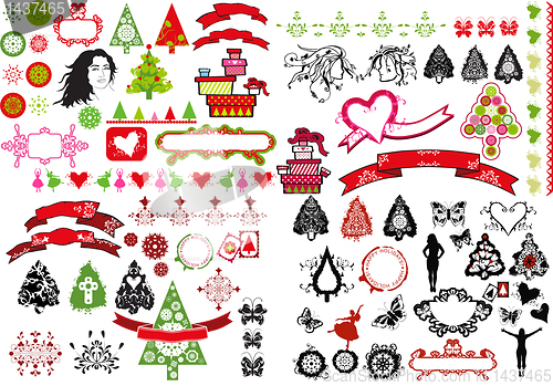 Image of christmas icons