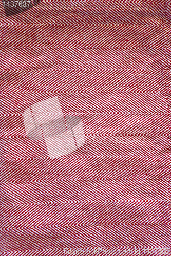 Image of red cotton texture