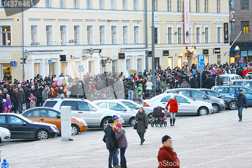 Image of Christmas Street opening in Helsinki 