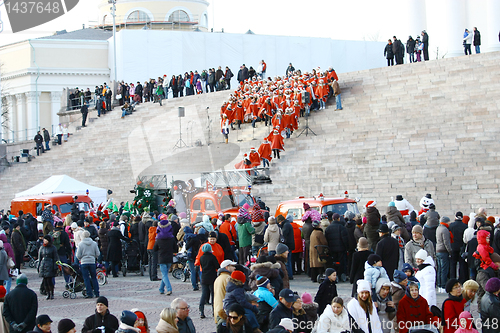 Image of HELSINKI, FINLAND - NOVEMBER 20: Traditional Christmas Street op