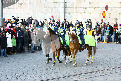 Image of Christmas Street opening in Helsinki 