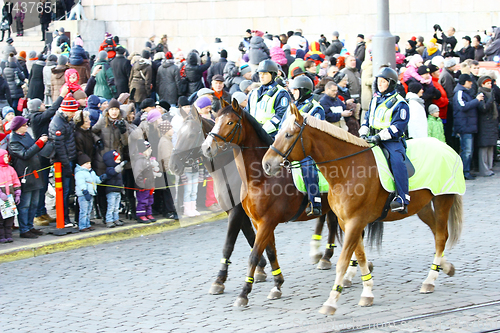 Image of Christmas Street opening in Helsinki 