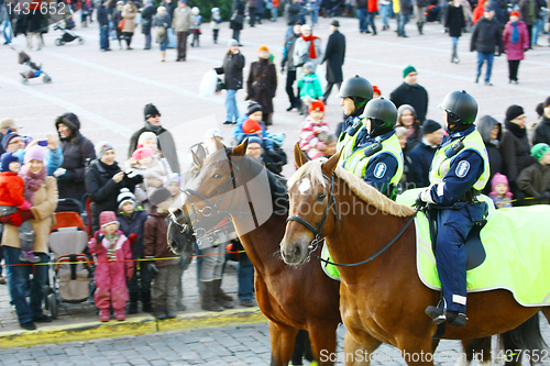 Image of Christmas Street opening in Helsinki 