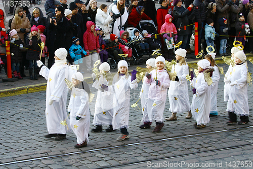 Image of Christmas Street opening in Helsinki 