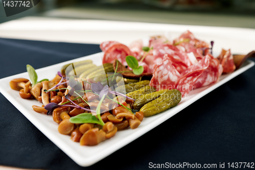 Image of Snacks of vodka