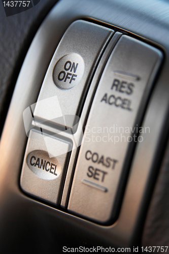 Image of Cruise control buttons