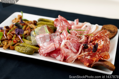 Image of Snacks of vodka