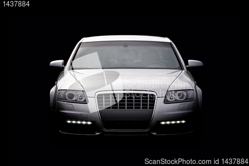 Image of Luxury car isolated