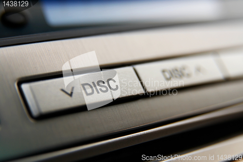 Image of Car CD-changer buttons