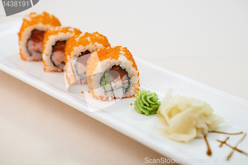 Image of Flying fish roe maki